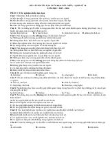 Đề cương ôn tập Học kì 1 Lịch sử 10 năm 2025–2026 trường THPT Bùi Thị Xuân (Đà Lạt)